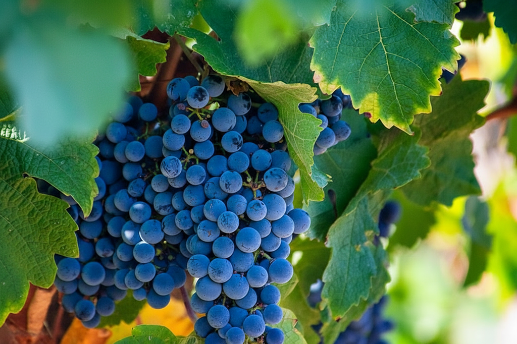 Grapes vineyard