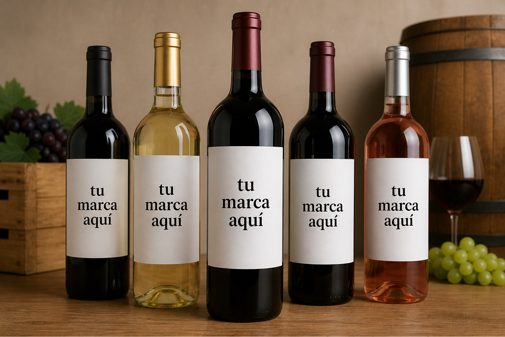 Wine label design
